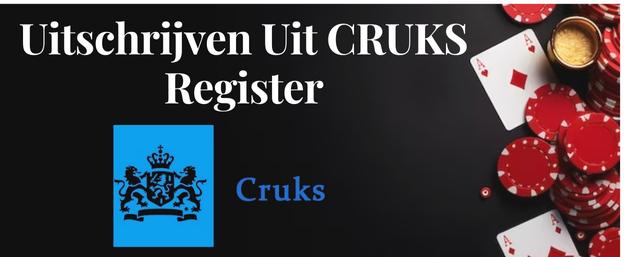Uitschrijven Uit CRUKS Register